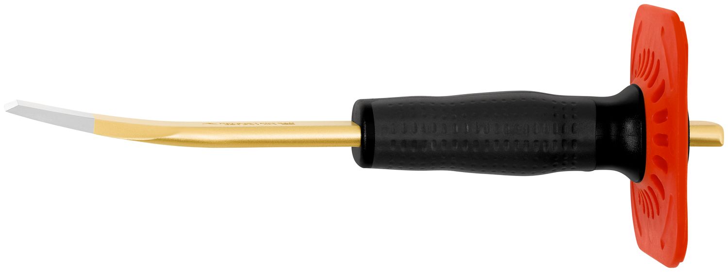 Slitting chisel with handguard offset 27 x 240 mm, painted thumbnail 3