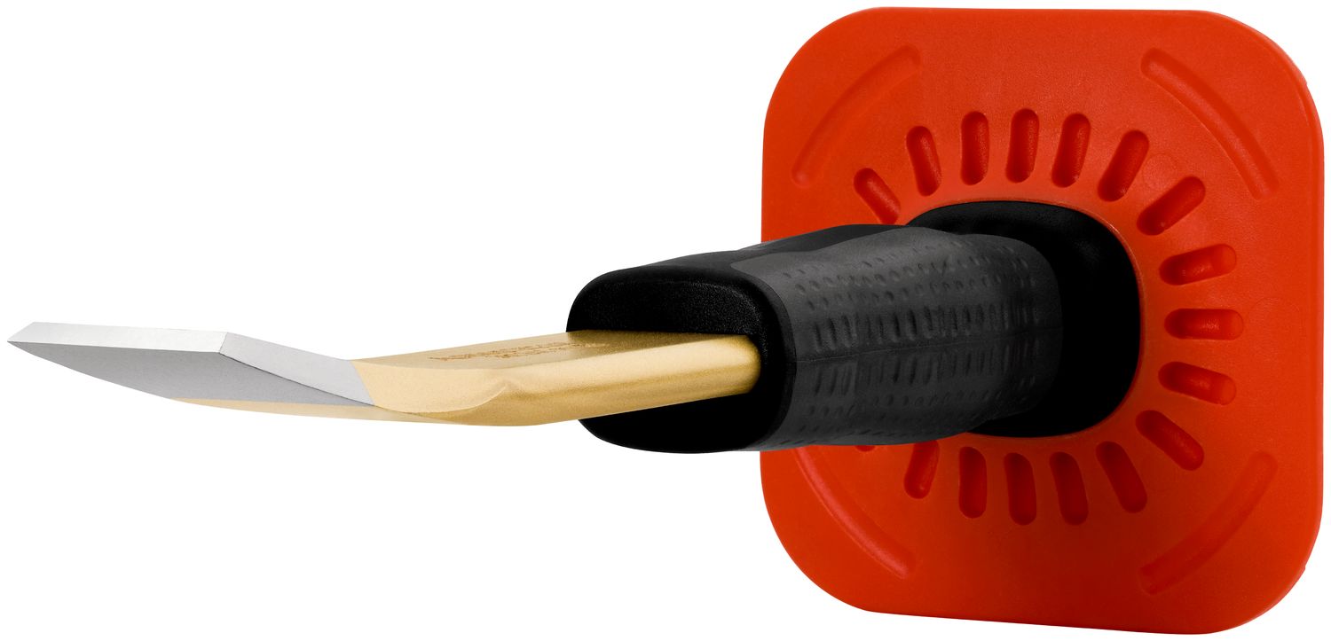 Slitting chisel with handguard offset 27 x 240 mm, painted thumbnail 5