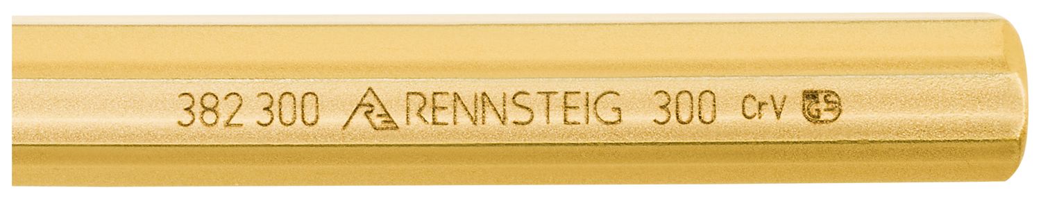 Slitting chisel 30 x 300 mm, octagonal 18 mm, polished thumbnail 6