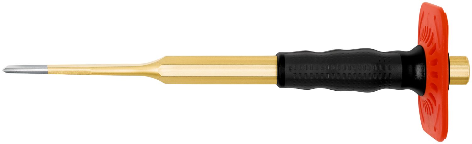 Slitting chisel with handguard 30 x 300 mm, octagonal 18 mm, polished thumbnail 3