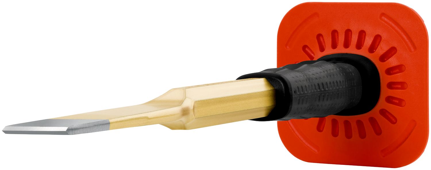 Slitting chisel with handguard 30 x 300 mm, octagonal 18 mm, polished thumbnail 5