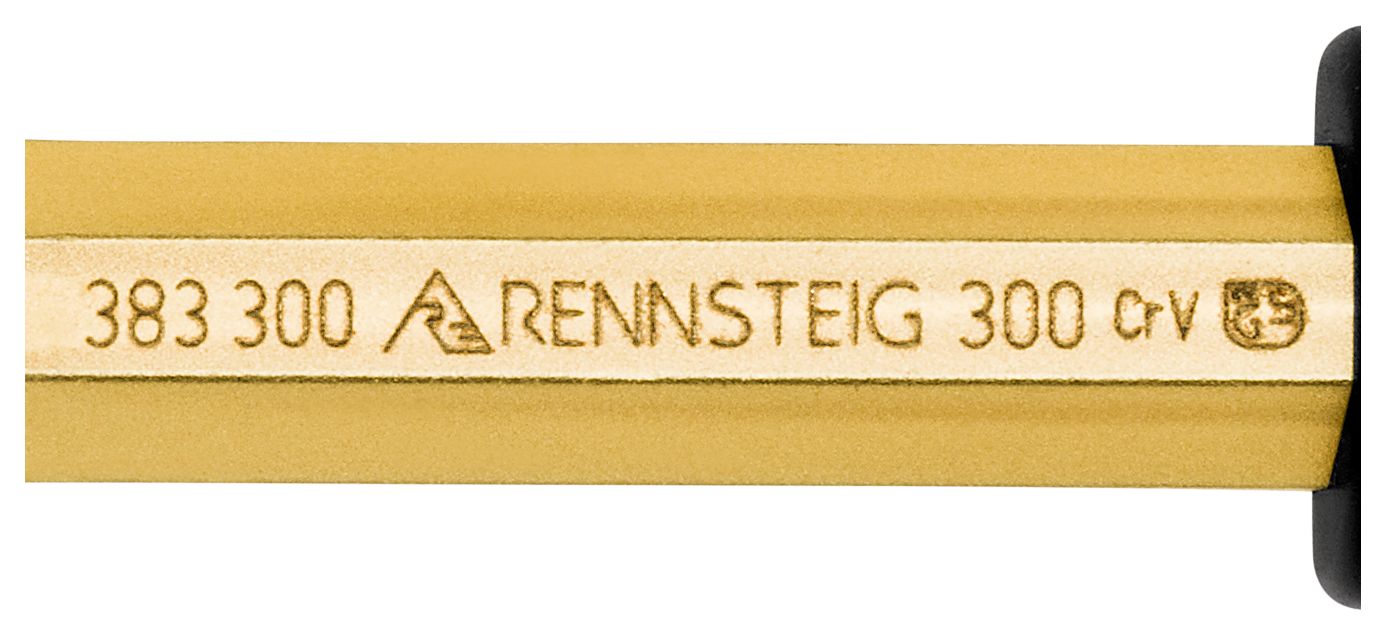 Slitting chisel with handguard 30 x 300 mm, octagonal 18 mm, polished thumbnail 6