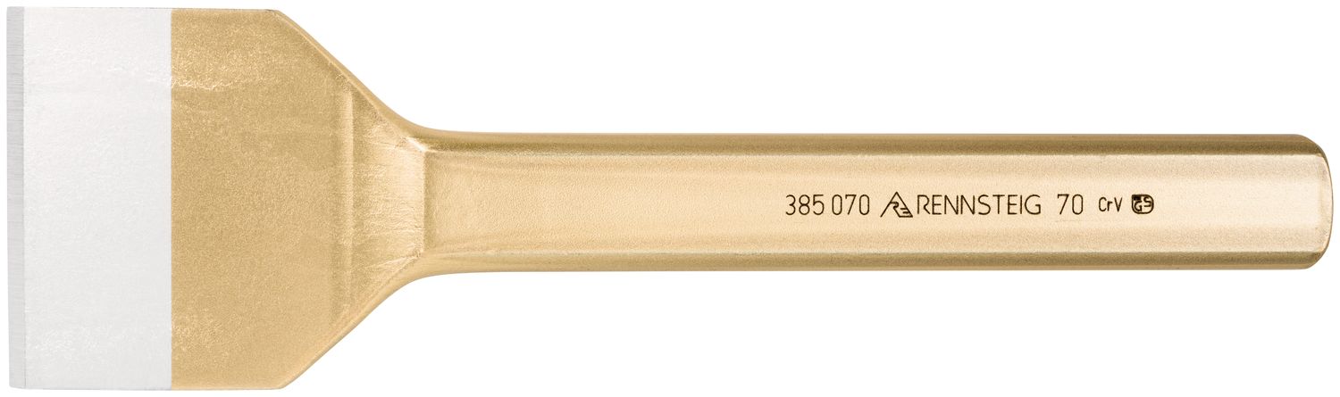 Jointing chisel 70 x 250 mm, painted