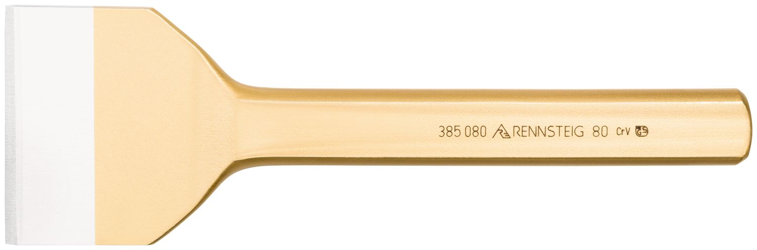 Jointing chisel 80 x 250 mm, painted