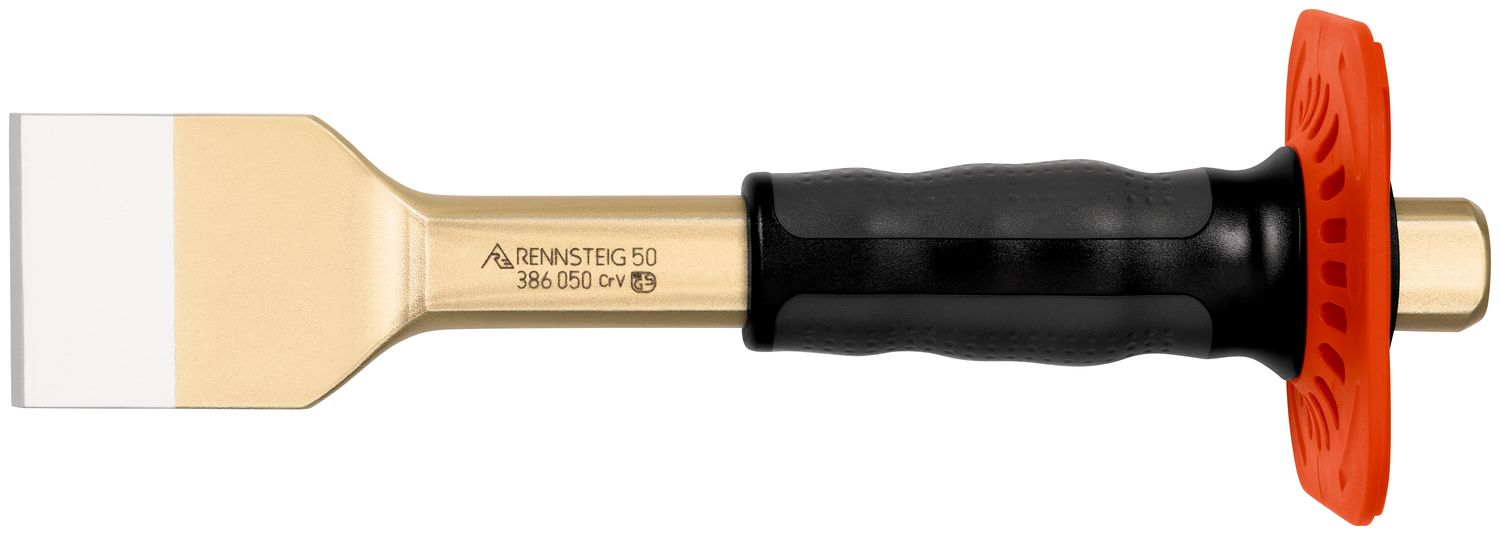 Jointing chisel with handguard DIY 50 x 250 mm, painted