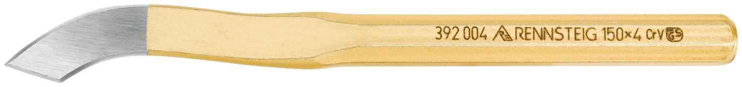 Grooving chisel 4 mm, polished