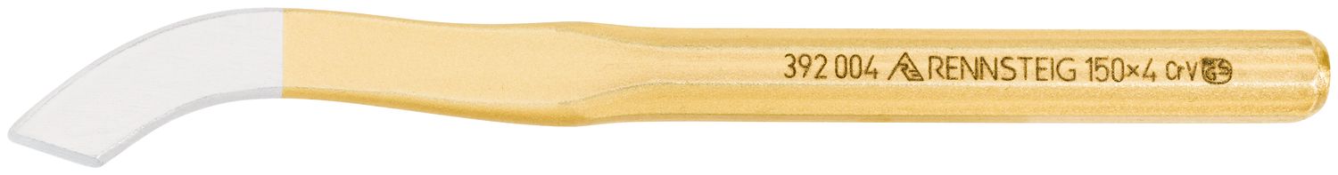 Grooving chisel 4 mm, painted