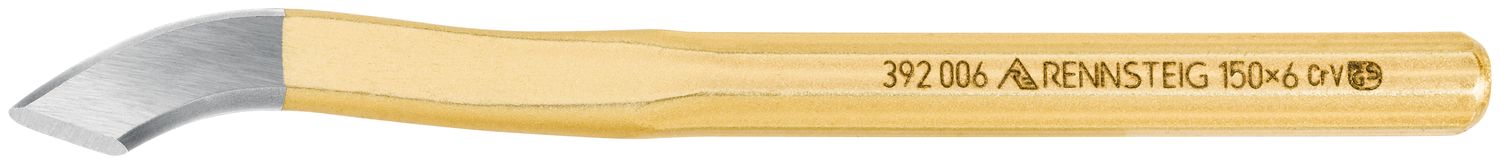 Grooving chisel 6 mm, polished