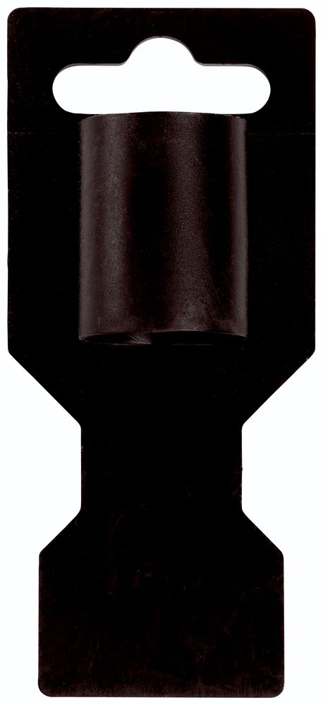 EURO Holder octagonal 20 mm, black