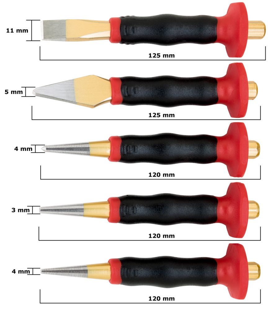 Tool set with handguard in plastic box thumbnail 6