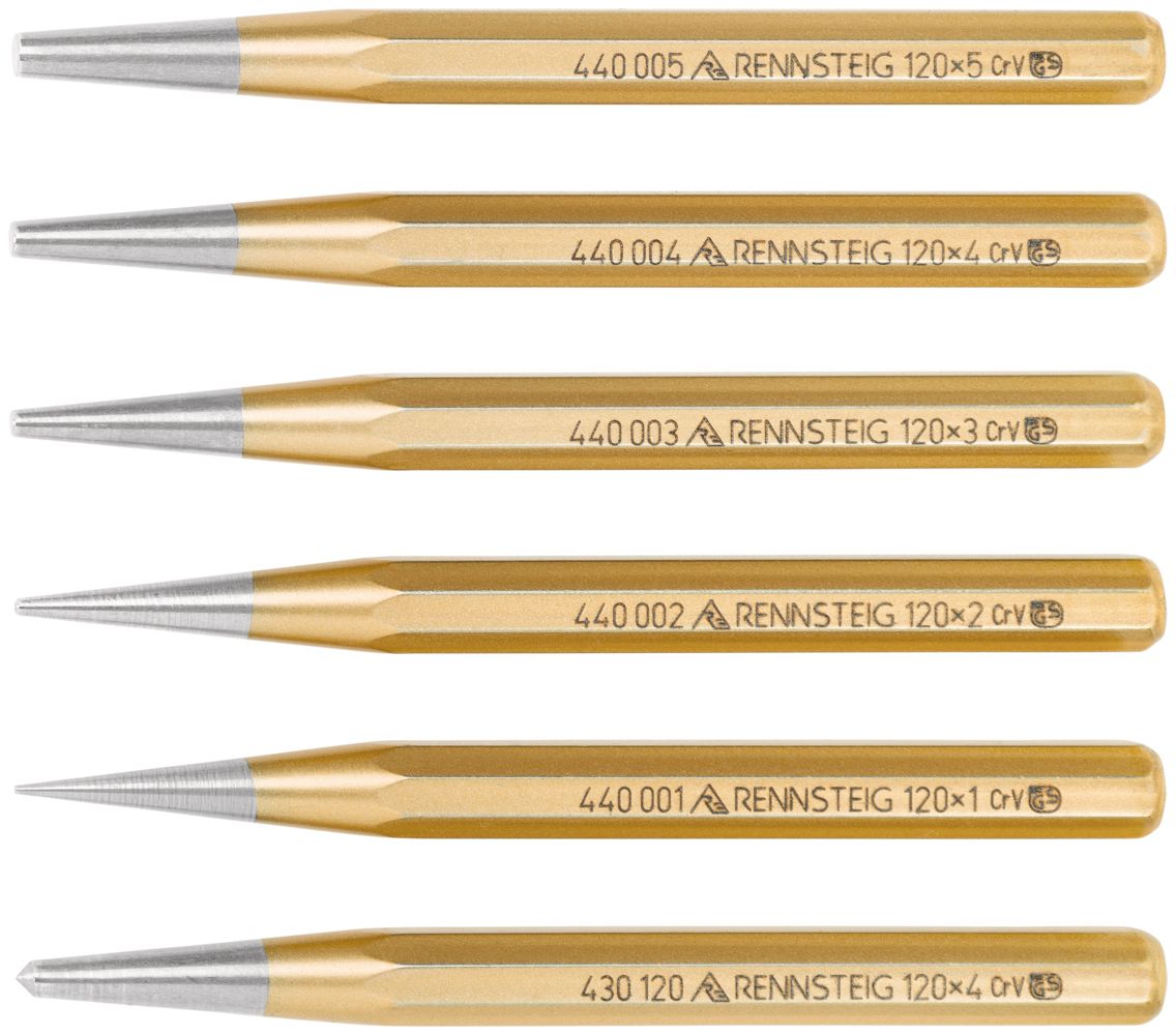 Taper punch set in plastic holder thumbnail 4