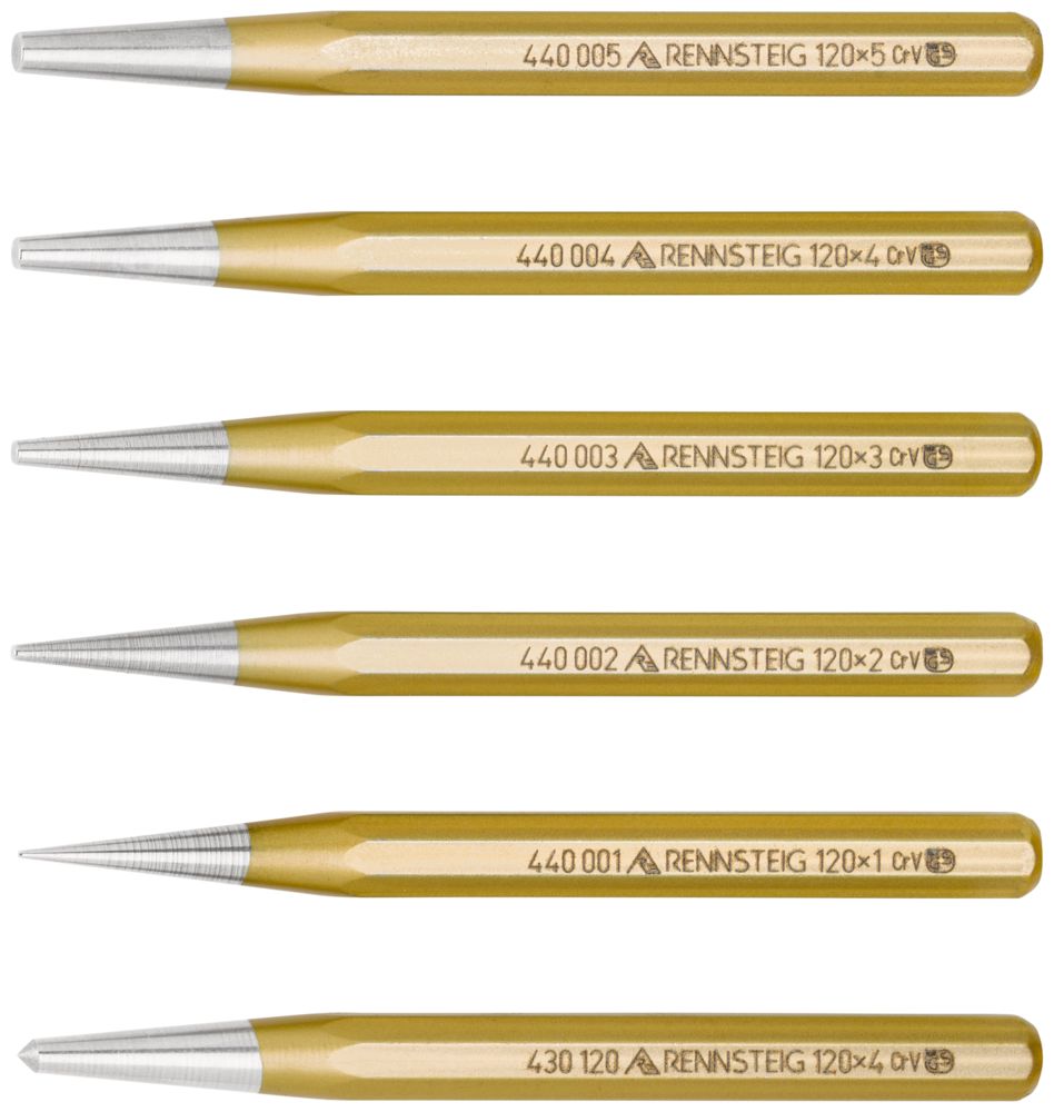 Taper punch set in metal box DIY thumbnail 4