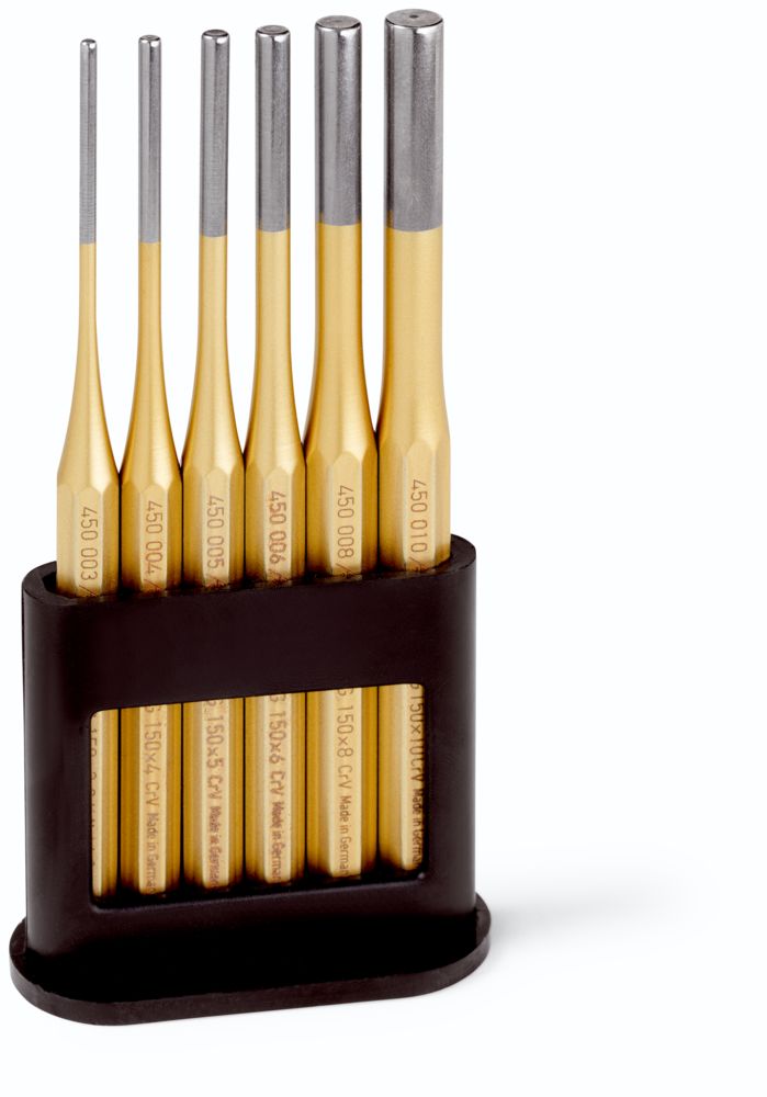 Parallel pin punch set in plastic holder thumbnail 2