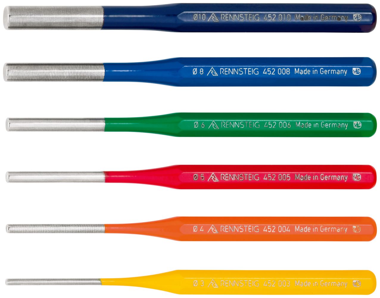 Parallel pin punch set “Exclusive”, assorted colours in metal box 425 530 6 RC thumbnail 5