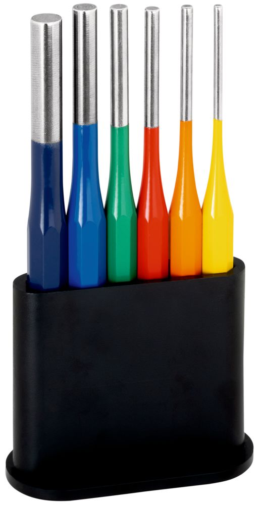 Bộ đột chốt song song “Exclusive” 6 chi tiết, nhiều màu, giá nhựa, Rennsteig 425 560 6 RC thumbnail 3