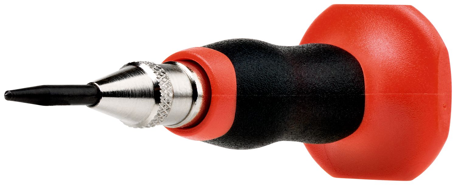 Automatic centre punch with handguard DIY, Ø 3.5 mm, 20 - 50 N