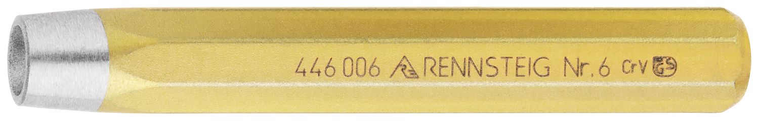 Rivet header for rivets Ø 6 mm