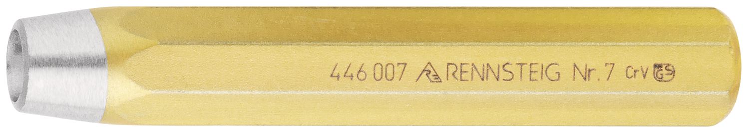 Rivet header for rivets Ø 7 mm