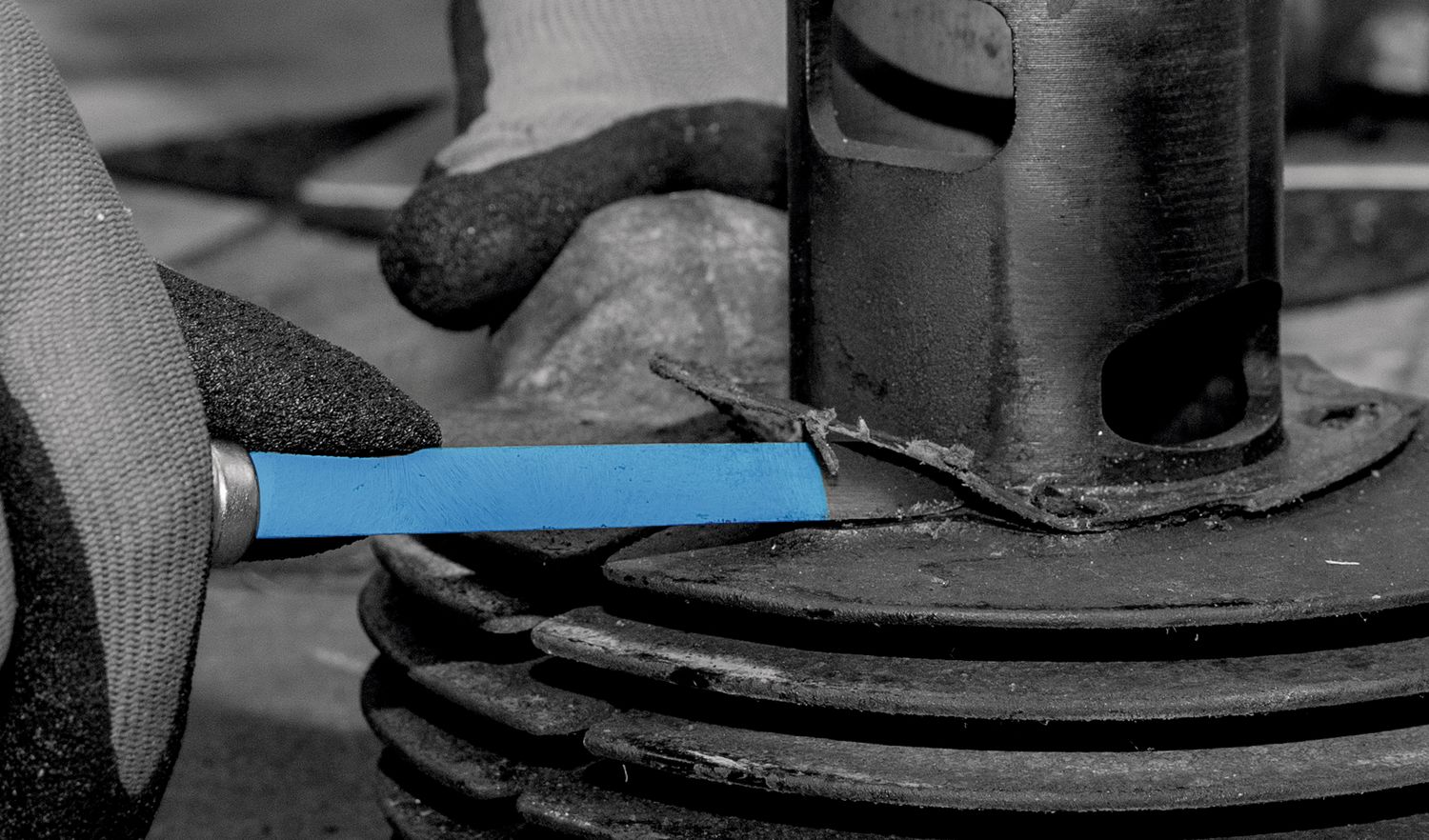 Triangular scraper 200 mm thumbnail 2