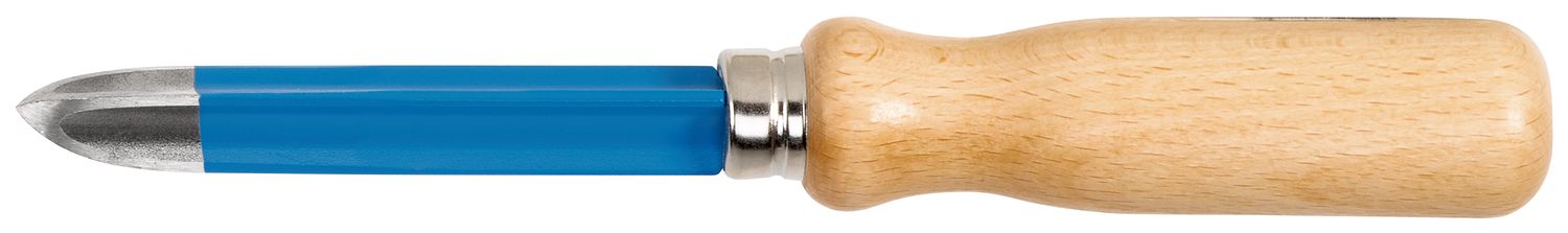 Triangular hollow-ground scraper 100 mm thumbnail 3