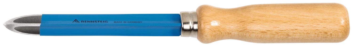 Triangular hollow-ground scraper 125 mm thumbnail 2