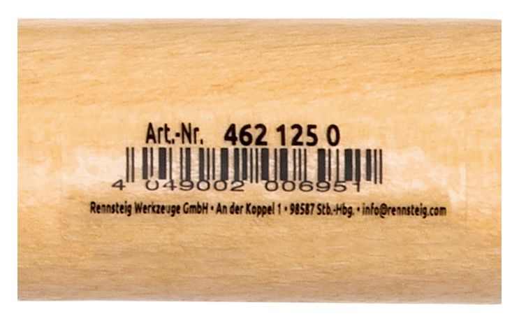 Triangular hollow-ground scraper 125 mm thumbnail 6