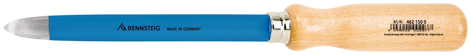 Triangular hollow-ground scraper 150 mm