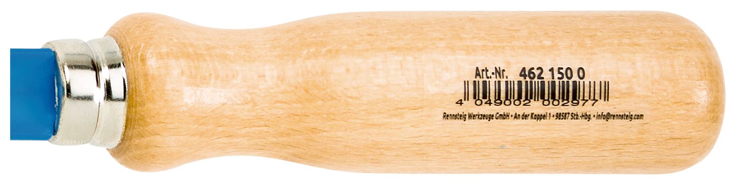 Triangular hollow-ground scraper 150 mm thumbnail 7