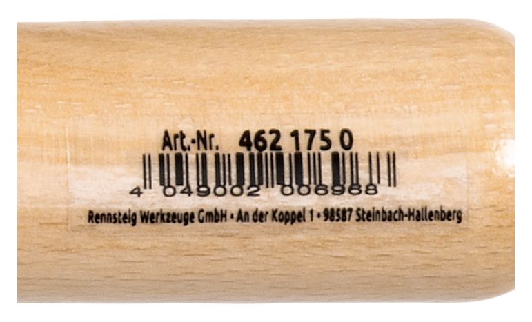 Triangular hollow-ground scraper 175 mm thumbnail 6