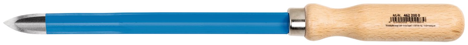 Triangular hollow-ground scraper 200 mm