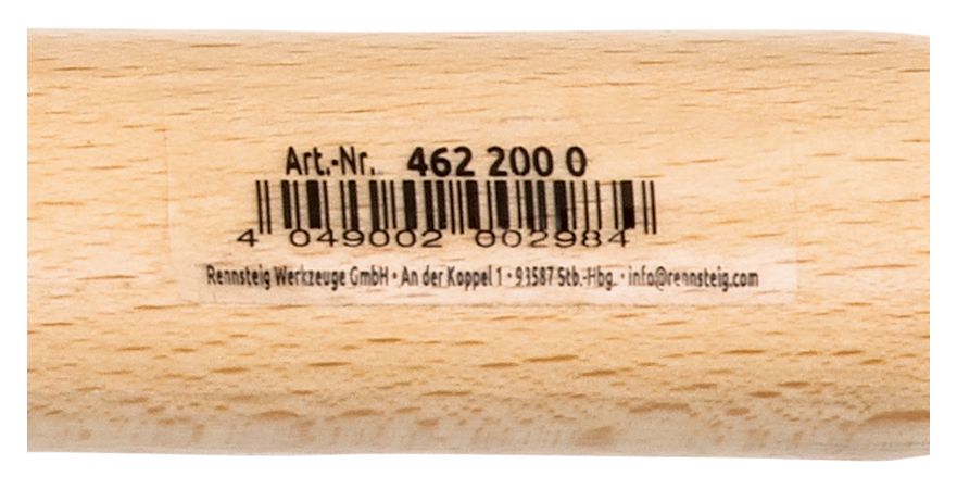 Triangular hollow-ground scraper 200 mm thumbnail 6