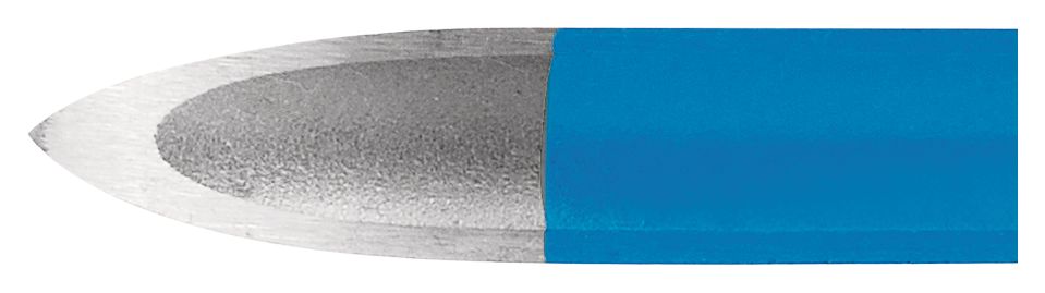 Triangular hollow-ground scraper 250 mm thumbnail 4