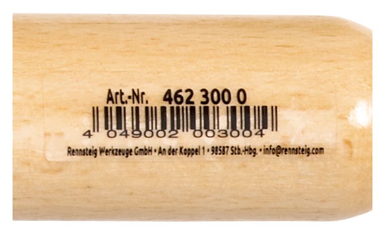 Triangular hollow-ground scraper 300 mm thumbnail 6