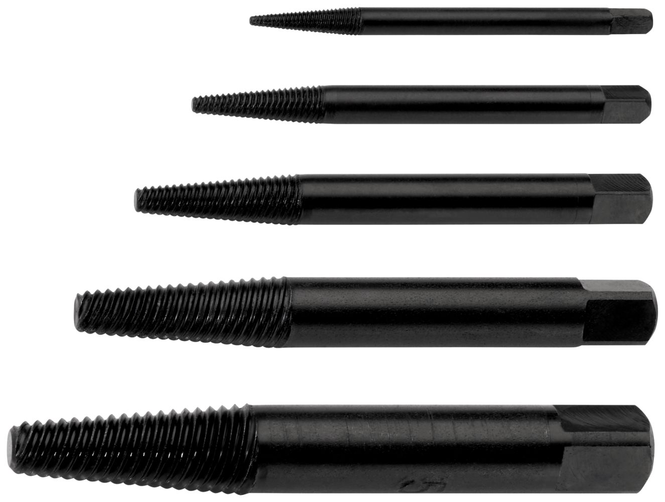 Screw extractor set “Spiral” (5-piece) in plastic tube thumbnail 3