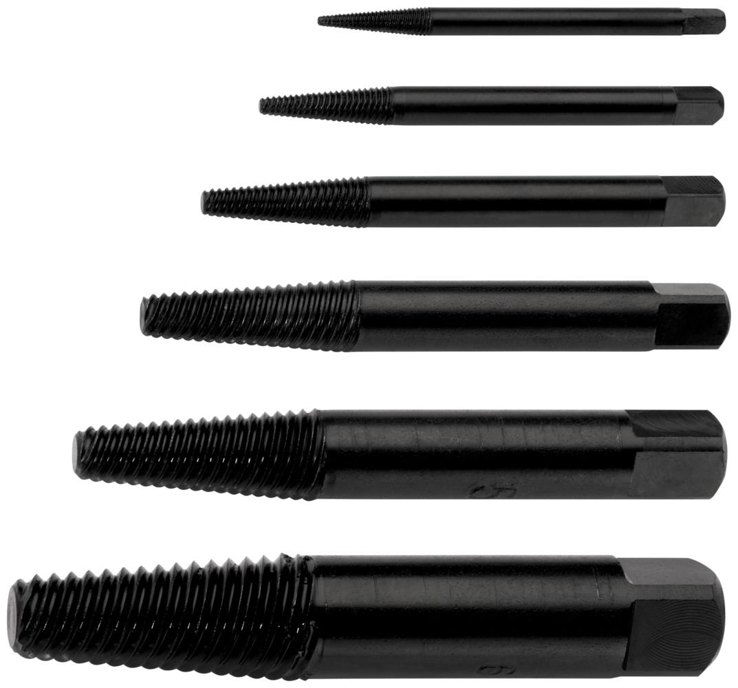 Screw extractor set “Spiral” (6-piece) in plastic tube thumbnail 3