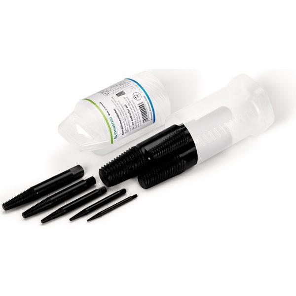 Screw extractor set