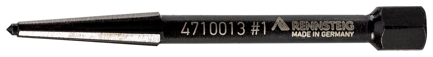 Screw extractor double-edged size 1