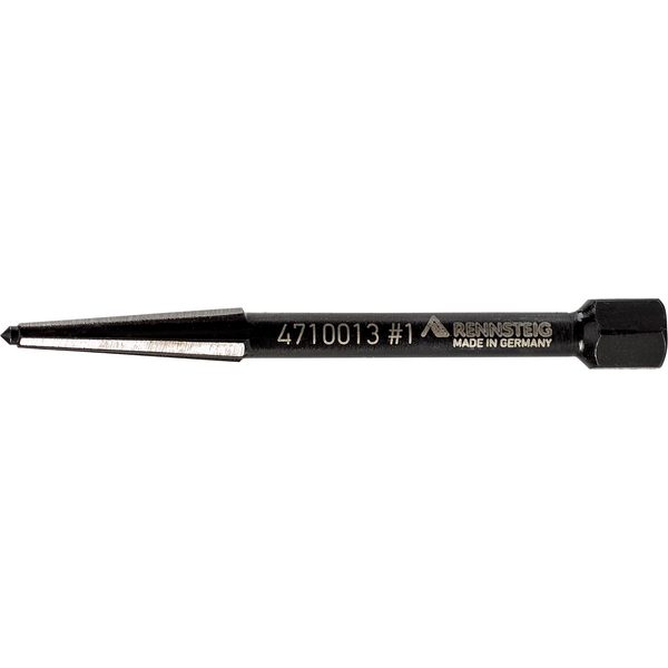 Double-edged screw extractor