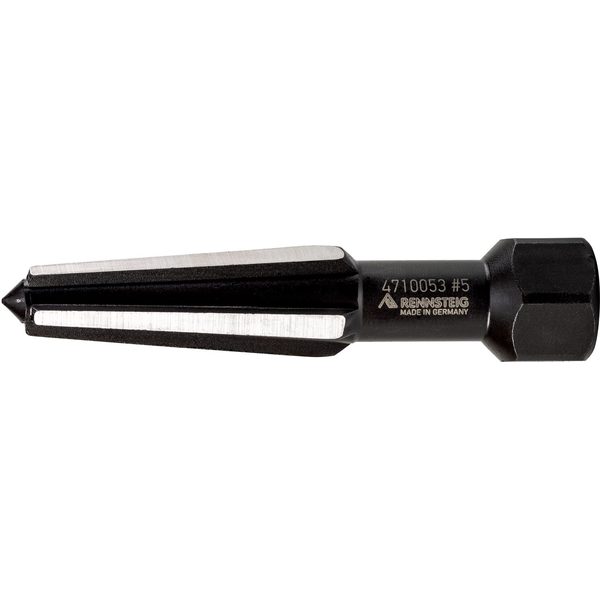 Double-edged screw extractor