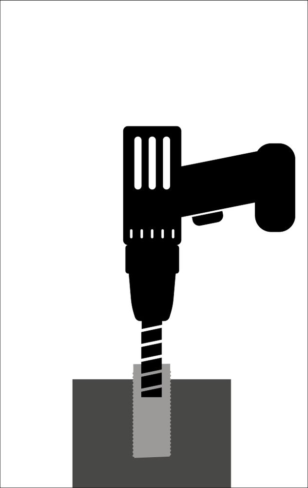 Screw extractor set double-edged (3-piece) in plastic tube thumbnail 6