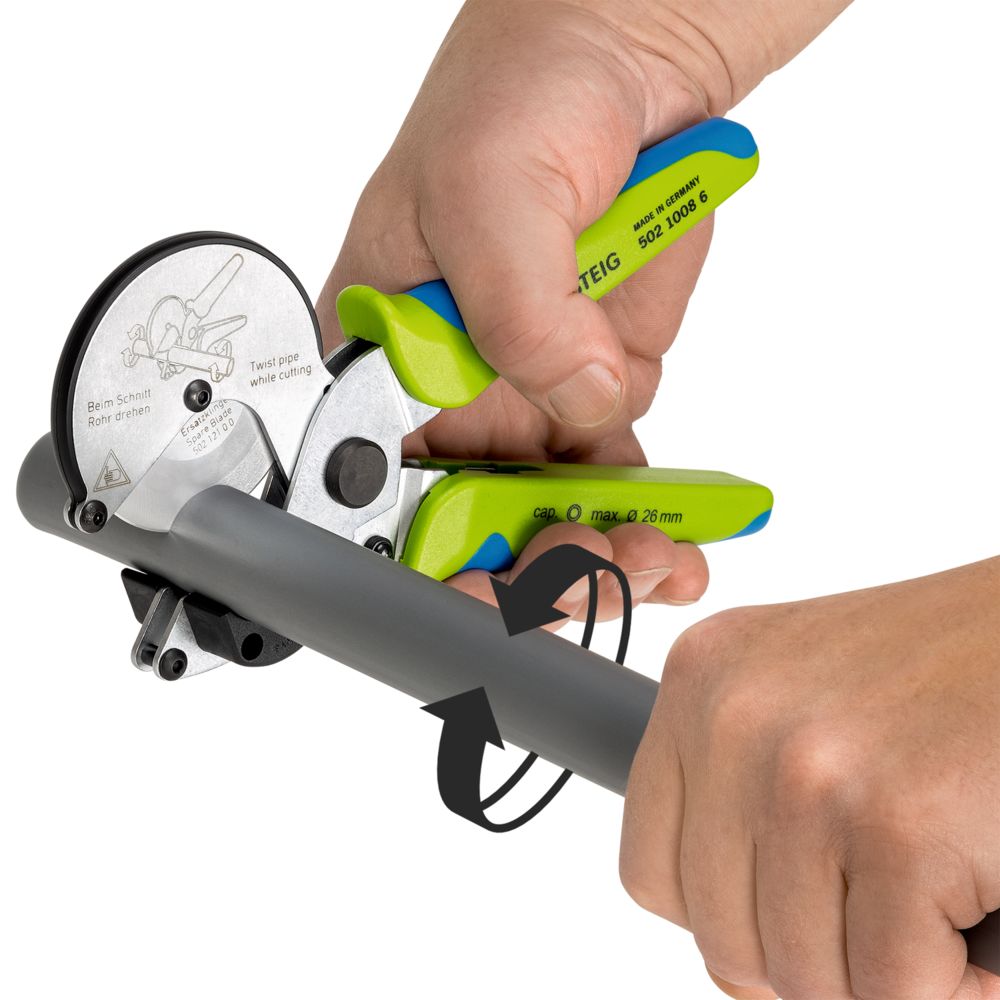 Pipe cutters with circular blade thumbnail 4