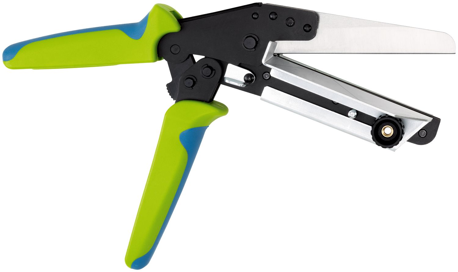 Kéo cắt nẹp nhựa 110 mm với bộ định vị Rennsteig 502 111 3, cắt tấm nhựa, máng cáp thumbnail 4