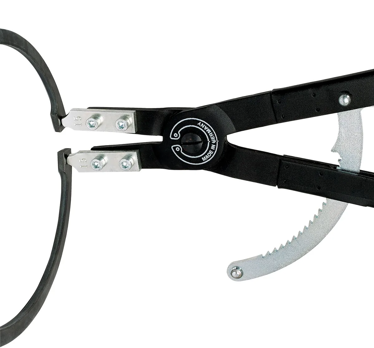 Circlip pliers  Ø 122-400 mm Rennsteig 780 135 2 for internal circlips I51, tip Ø 3.5 mm thumbnail 2