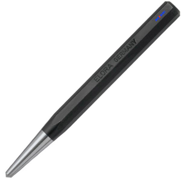 Đột tâm mũi tròn Ø5mm, thân bát giác 120mm
