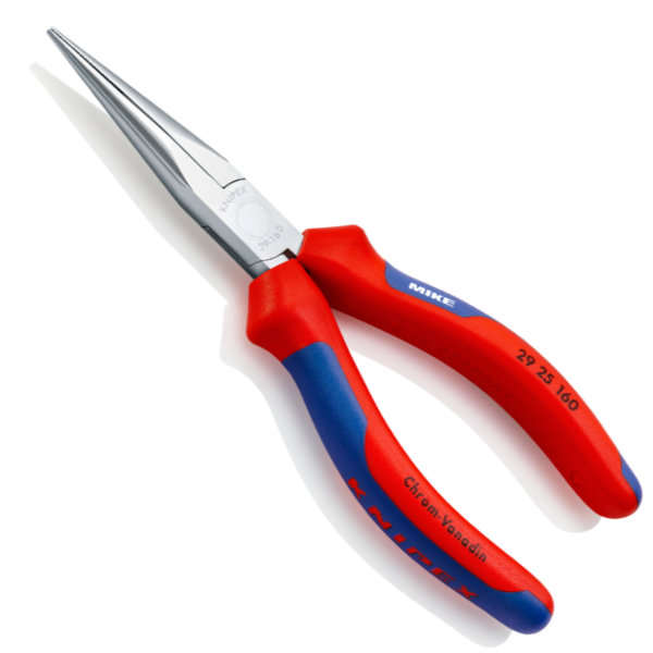 KNIPEX 29 25 160 Telephone Pliers 160 mm chrome-plated with comfort handles chrome-plated