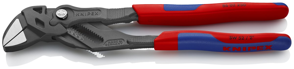 Kìm mỏ lết hàm răng cưa KNIPEX 86 02 250 SB, dài 250mm
