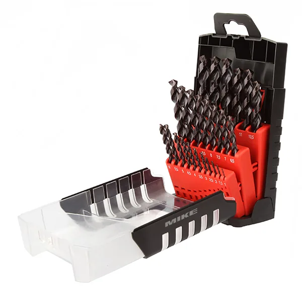 Bộ mũi khoan thép 25 chi tiết size Ø1-13mm