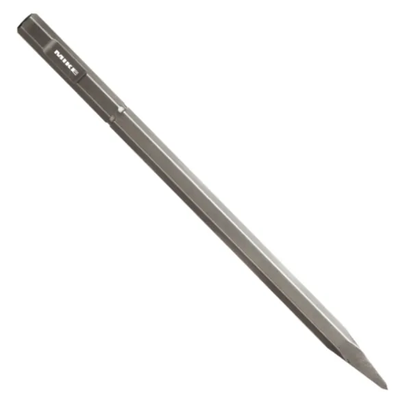 Pointed and flat chisel concrete for hammer drills