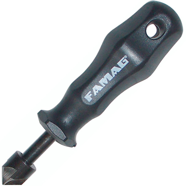 Mũi khoét gỗ 90° có tay cầm bằng nhựa Ø12mm