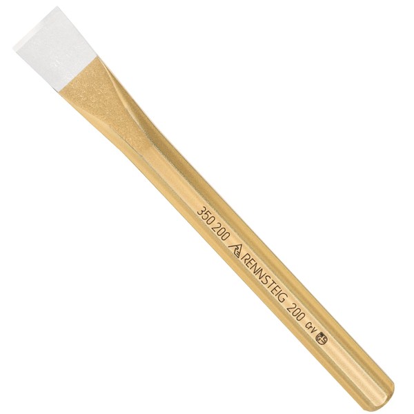 Masonry chisel 23 x 200 mm, octagonal 16 mm, painted